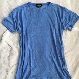 Bebe blue top. Size Small